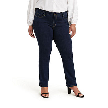 Levi's Womens Classic Straight Jeans (Standard and Plus) : :  Clothing, Shoes & Accessories