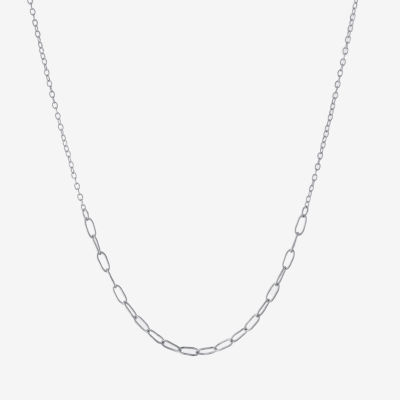 Silver Treasures 18 Inch Chain Necklace
