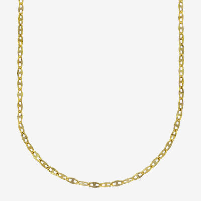 10K Gold Hollow Link Chain