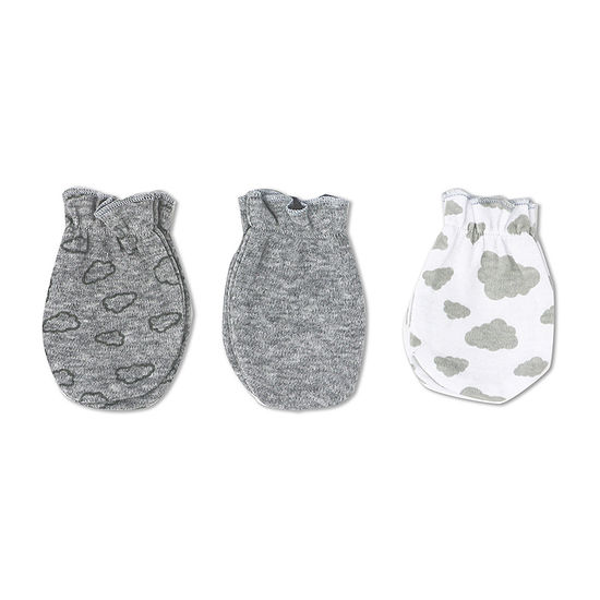 3 Stories Trading Company Baby Unisex 3 Pair Baby Mittens