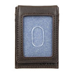 Levi's Mens RFID Blocking Magnetic Front Pocket Wallet