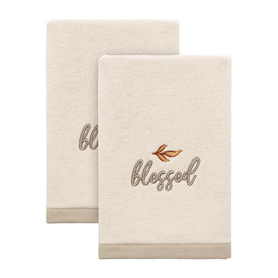 Avanti Grateful Patch 2-pc. Fingertip Towel
