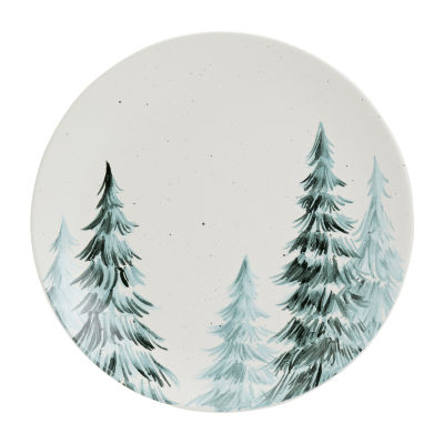 Tabletops Unlimited Enchanted Woods Stoneware Dinner Plate