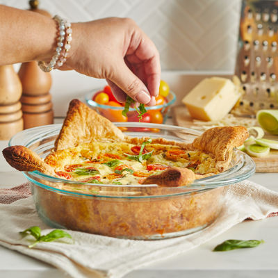 Casserole Dish Deep Pyrex Dish Pyrex Easy Grab Deep 2-Qt Glass