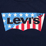 Levi's Big Boys Round Neck Short Sleeve Graphic T-Shirt