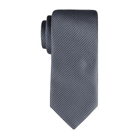 Haggar Solid Tie, One Size, Black