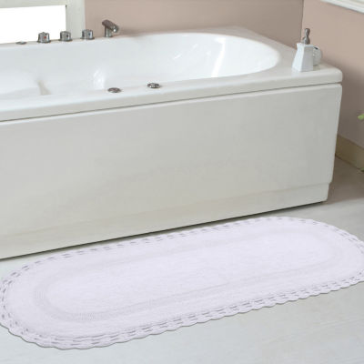  Home Weavers Hampton Crochet Reversible Bathmat 100