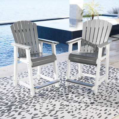 Signature Design by Ashley Transville 2-pc. Rust Resistant Patio Bar Stool