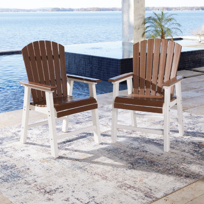 Signature Design by Ashley Genesis Bay 2-pc. Weather Resistant Patio Dining Chair