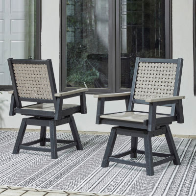 Signature Design by Ashley Mount Valley 2-pc. Weather Resistant Patio Dining Chair