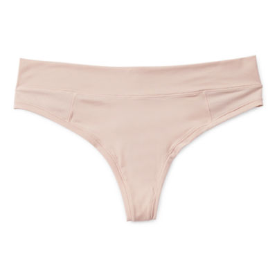 Ambrielle 360 Comfort Stretch Thong Panty - JCPenney