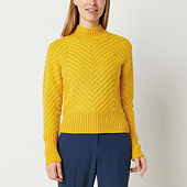 Jcpenney yellow outlet sweater