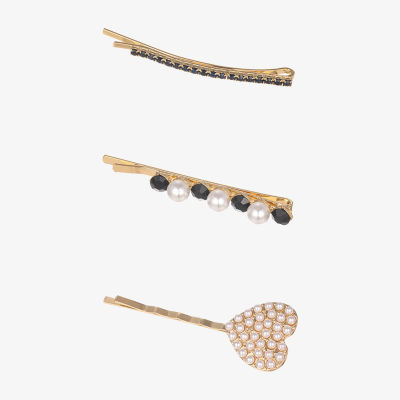 Bijoux Bar Heart 6-pc. Bobby Pin