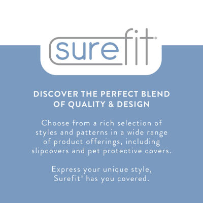 Sure Fit Essential Twill Chair Slipcover