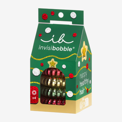 Invisibobble Jingle Spiral 4-pc. Hair Ties