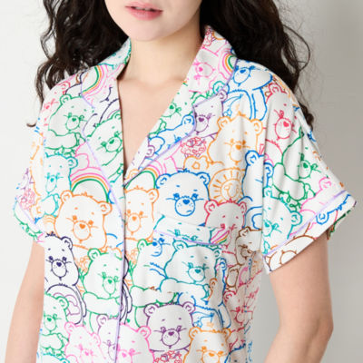 Womens Care Bears Juniors Short Sleeve 2-pc. Shorts Pajama Set