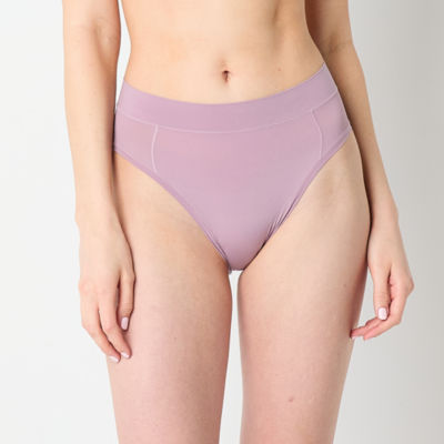 Ambrielle Comfort Stretch High Cut Panty