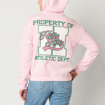 Juniors Womens Long Sleeve Hello Kitty Zipper Hoodie