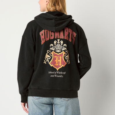 Juniors Womens Long Sleeve Harry Potter Zipper Hoodie