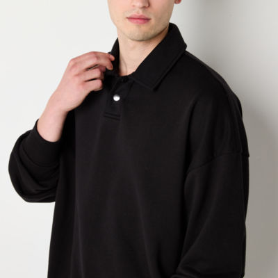 Jaywalker Mens Long Sleeve Rugby Polo