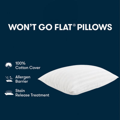 Serta Wont Go Flat Pillows