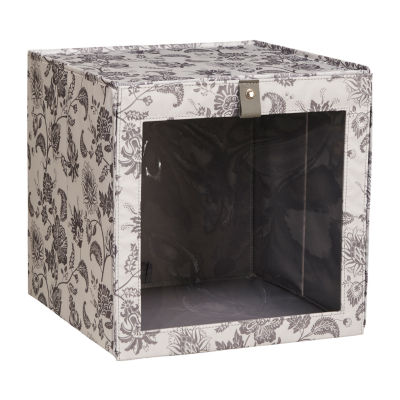 Martha Stewart Floral Single Compartment Storage Bin