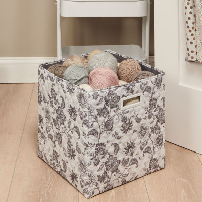 Martha Stewart Floral Storage Cube