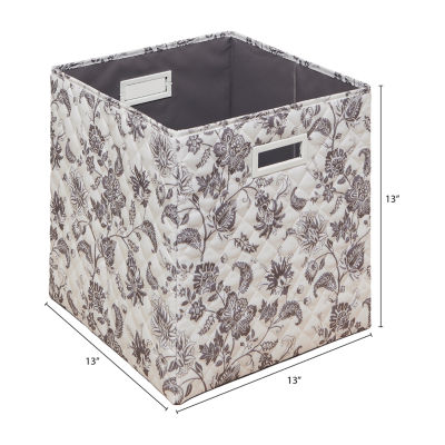 Martha Stewart Floral Storage Cube