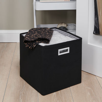 Martha Stewart Gingham Storage Cube