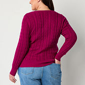 Women s Sweaters on Sale JCPenney