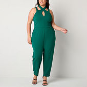 Jcpenney jumpsuits plus size on sale