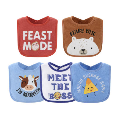 The Peanutshell Oh Boy! Boys 10-pc. Bib