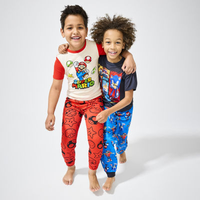 Little & Big Boys 3-pc. Sonic the Hedgehog Pajama Set