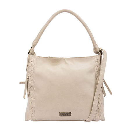 Frye and Co. Aurora Hobo Bag, One Size, Beige