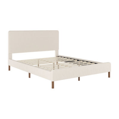 Martha Stewart Britta Upholstered Platform Bed JCPenney