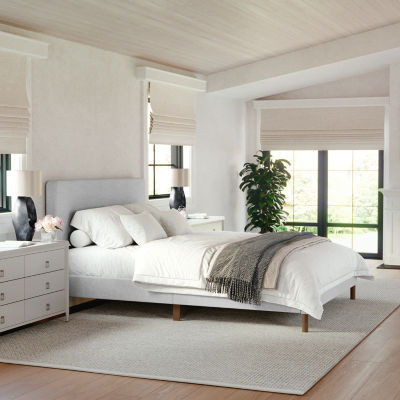 Martha Stewart Britta Upholstered Platform Bed