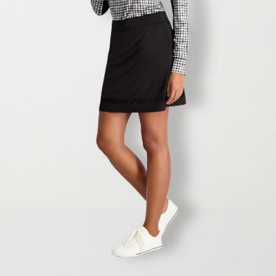 Stella Parker Womens Mid Rise Skort