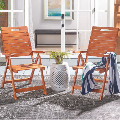 Rence Folding Chair 2-pc. Patio Lounge Chair