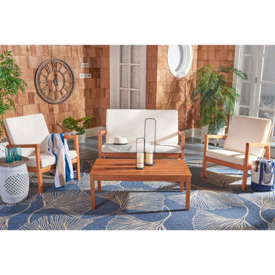 Larence Patio Collection 4-pc. Conversation Set Weather Resistant