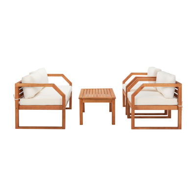 Safavieh Dren Collection 4-pc. Conversation Set Weather Resistant