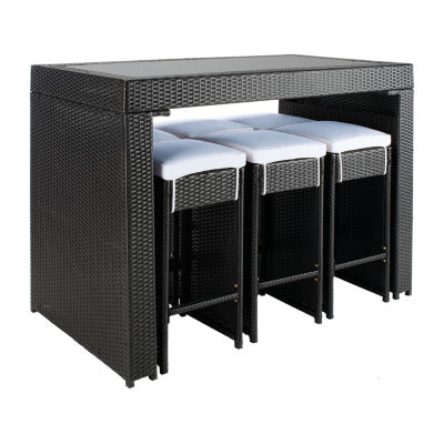 Safavieh Horus Patio Collection 7-pc. Weather Resistant Rectangular Dining Set