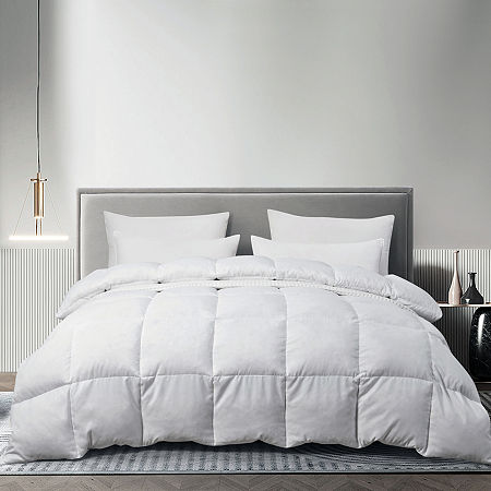 Serta White Feather/Down Comforter, One Size , White
