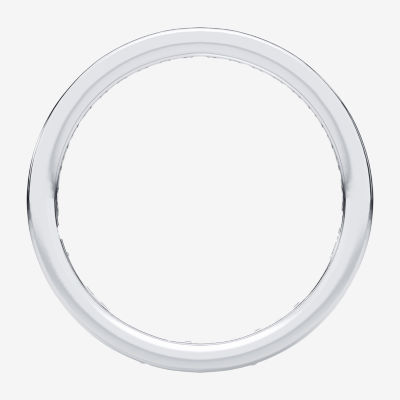 (H-I / Si1-Si2) Womens 1/2 CT. T.W. Lab Grown White Diamond 10K White Gold Eternity Wedding Band