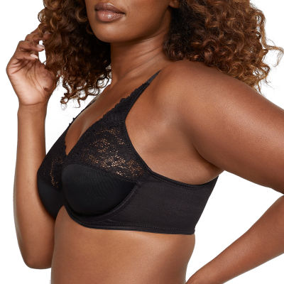 Bali Lilyette Comfort Lace Full Coverage Underwire Minimizer Bra 0428