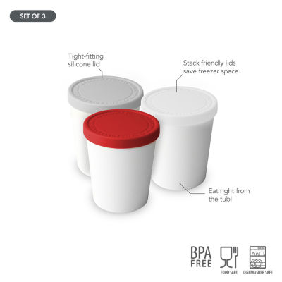 Tovolo Mini Sweet Treats 3-pc. Ice Cream Tub