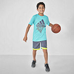 adidas Pull On Big Boys Mid Rise Basketball Short