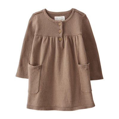 Little Planet by Carter's Baby Girls Long Sleeve Fitted Sleeve Sweater Dress