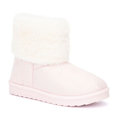 Olivia Miller Little & Big Girls Shimmer Winter Boots