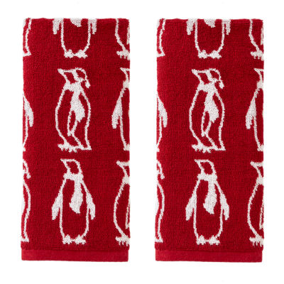 Saturday Knight Arctic March Penguin 2-pc. Hand Towel