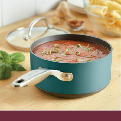 Anolon Achieve Hard Anodized 2-qt. Sauce Pan with Lid